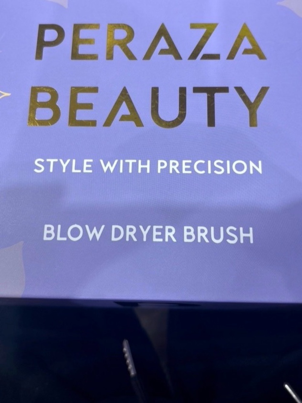 Peraza Beauty Purple Blow Dryer Brush for Women